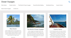 Desktop Screenshot of oceanvoyages.com